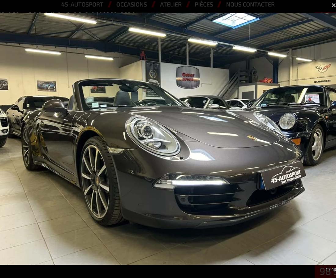 PORSCHE  991 Carrera 4S X51 2013 occasion