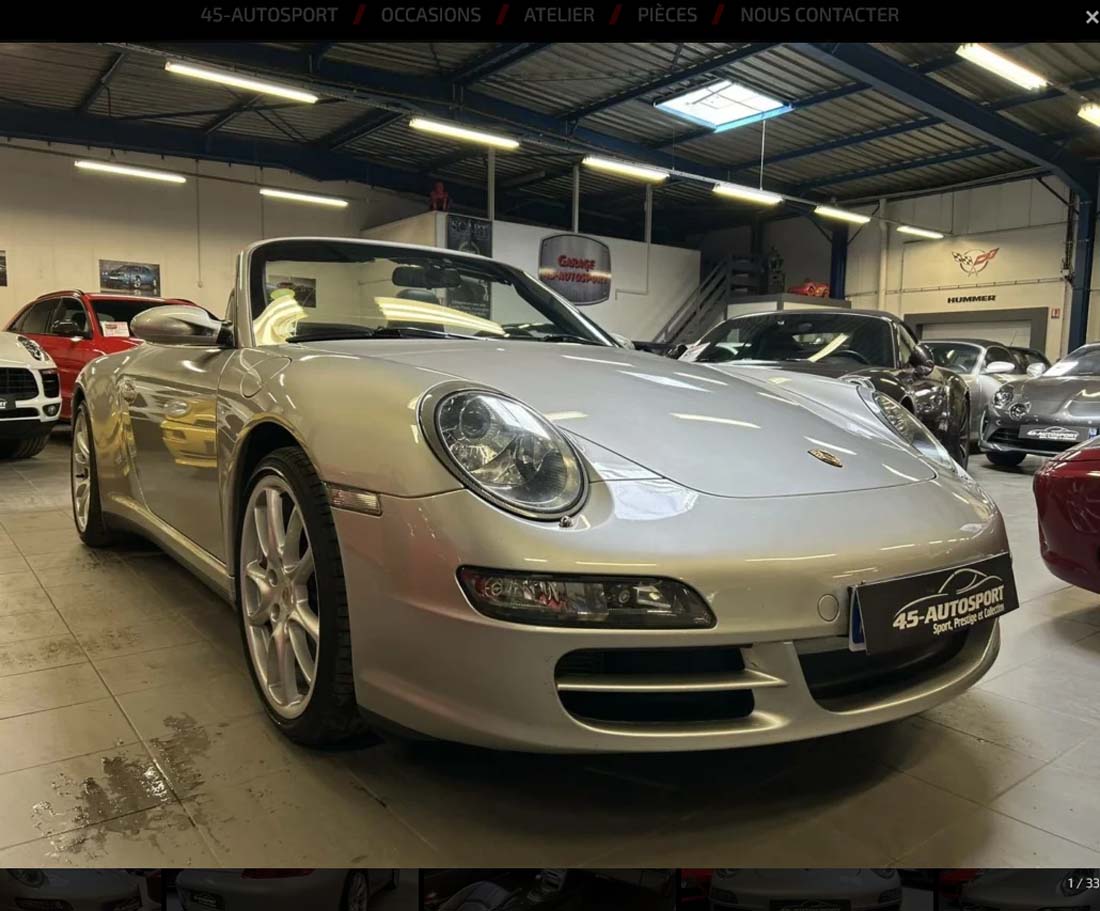 PORSCHE 997 Carrera 4 2006 occasion