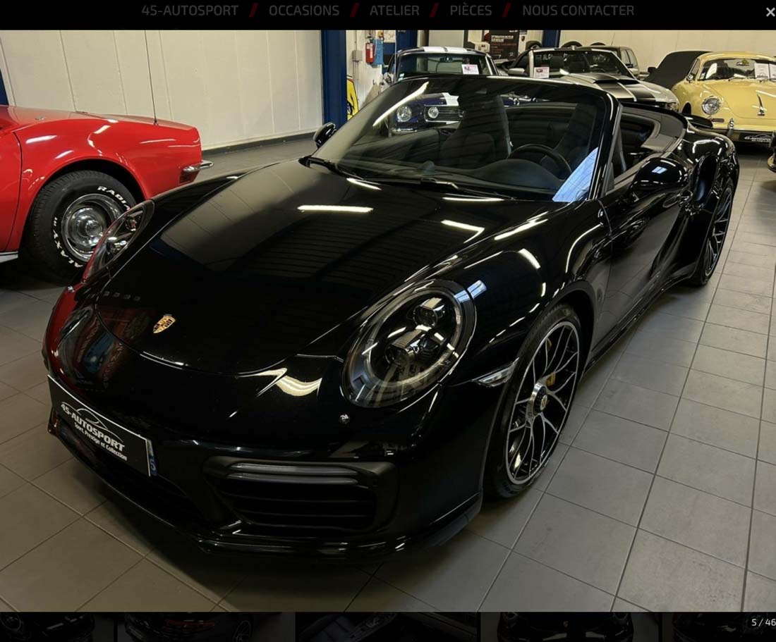 PORSCHE 991 II Turbo S 2016 occasion