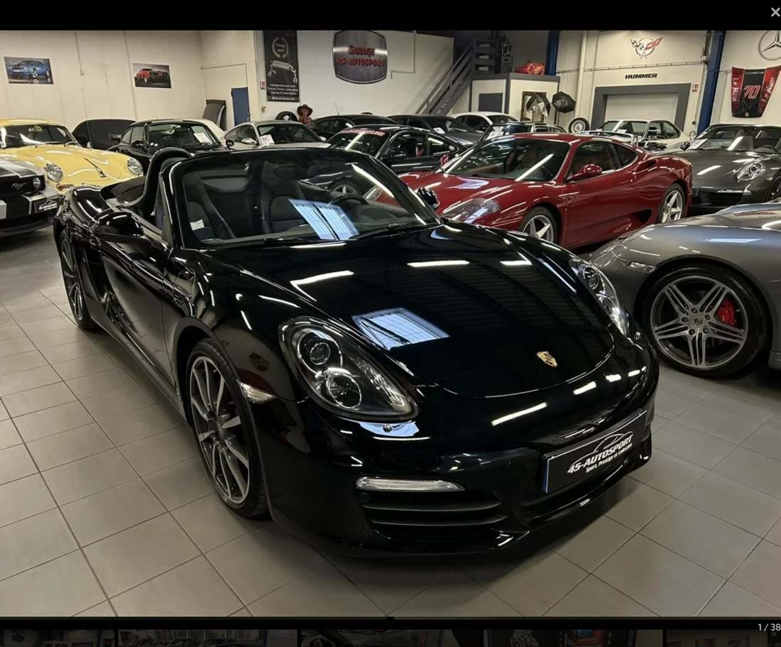 PORSCHE BOXSTER III 2.7 265cv 2016 occasion