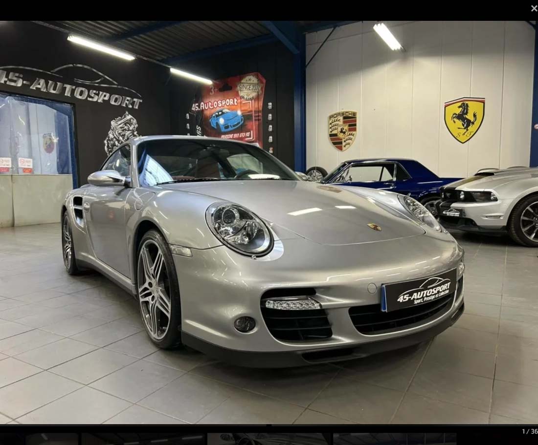 PORSCHE 997 Turbo 480cv 2008 occasion