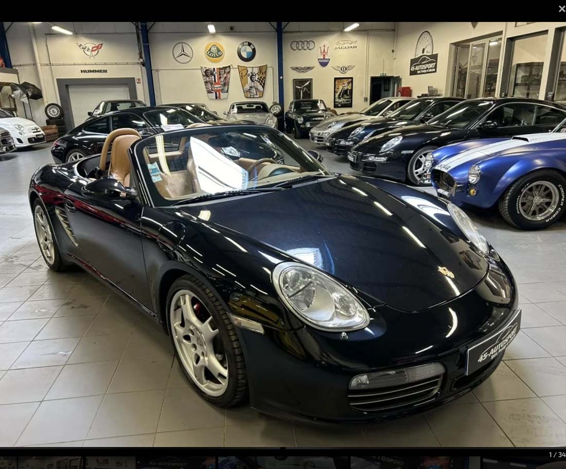 PORSCHE BOXSTER II 3.2 280cv 2006 occasion