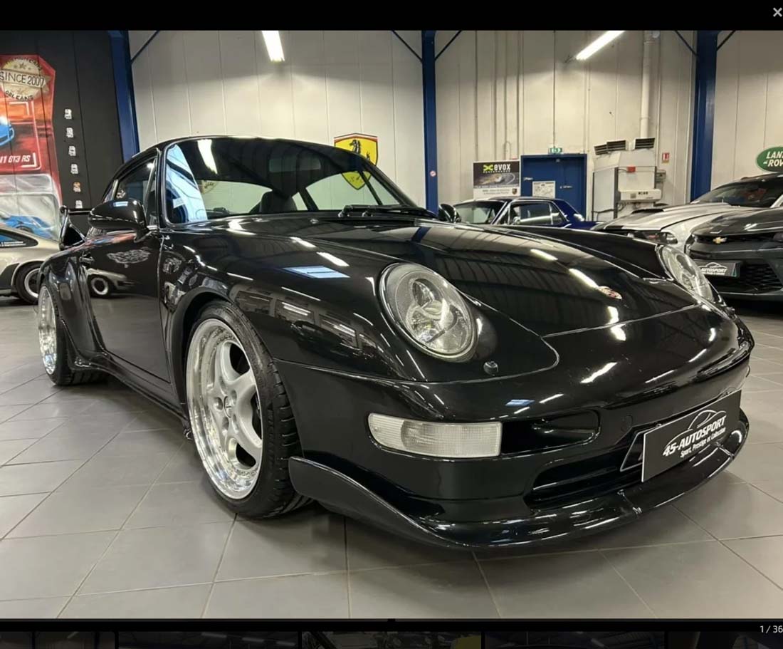 PORSCHE 993 Carrera 2 3.6 285cv 1995 occasion