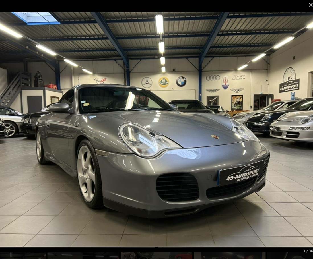 PORSCHE 996 Carrera 4S 320cv 2002 occasion