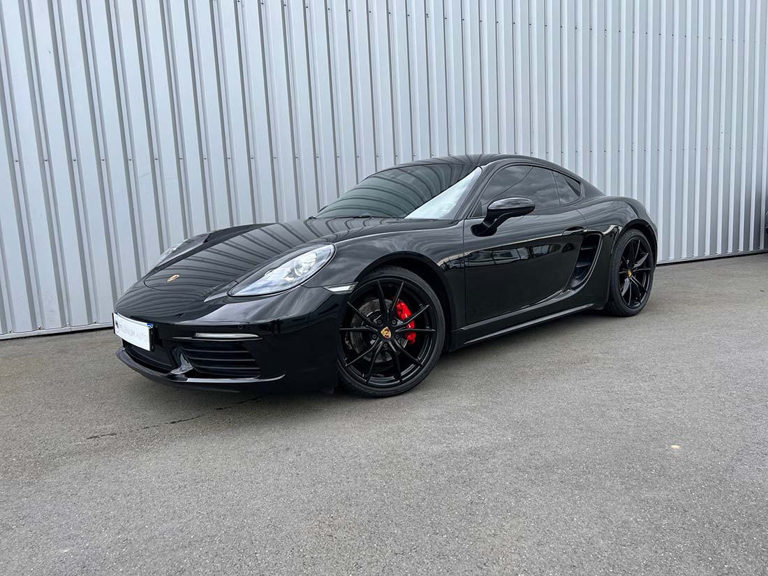 PORSCHE  718 CAYMAN 2.0 T 300 Black ed 2017 occasion