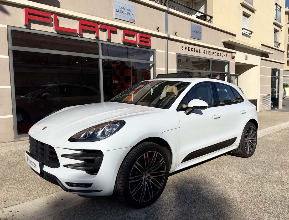 PORSCHE  MACAN Turbo 3.6 V6 400cv 2017 occasion